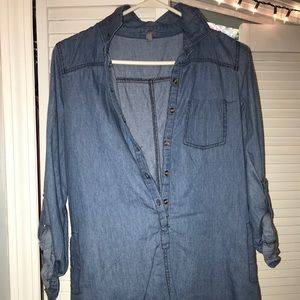 Denim, short dress- causal